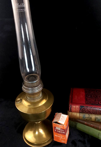 Vintage 1930 aladdin brass - vintage,