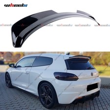 REAR ROOF SPOILER WING BODY KIT FOR VW SCIROCCO TSI TDI R GLOSS BLACK 2015-2018