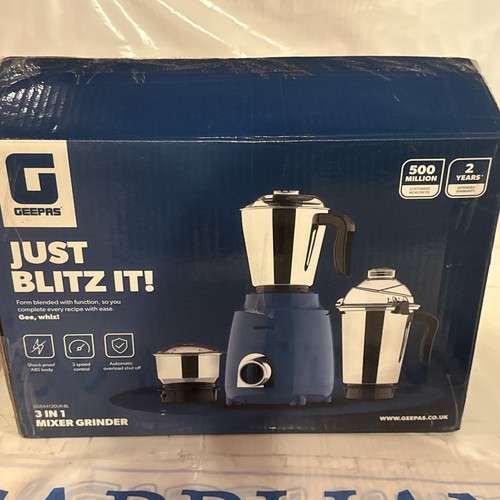 Geepas 600w 1 mixer - 3-in-1,