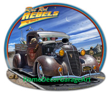 Rat Rod Rebels Cutout Shape