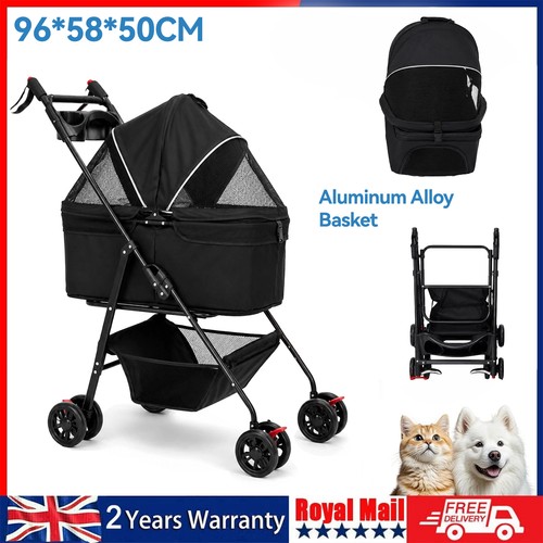 Foldable wheel pet pushchair - pet,