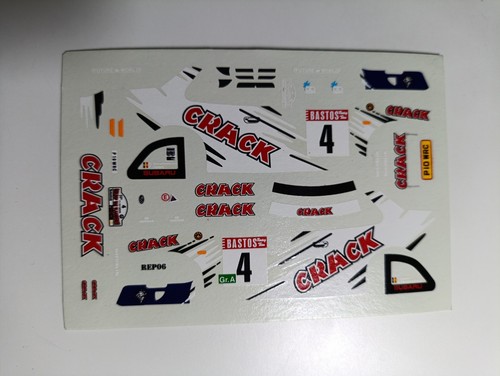Decals subaru impreza wrc - 1/43,
