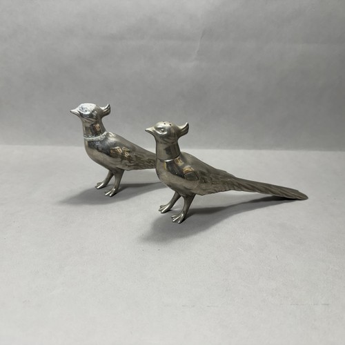 Vintage pair silver plated - of,