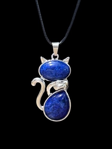 Lapis lazuli crystal cat - lapis,
