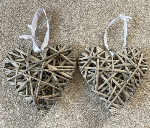 Natural heart wicker - b&q,