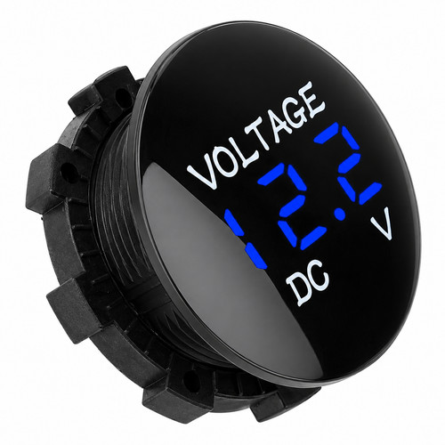 Led digital voltmeter panel - led,