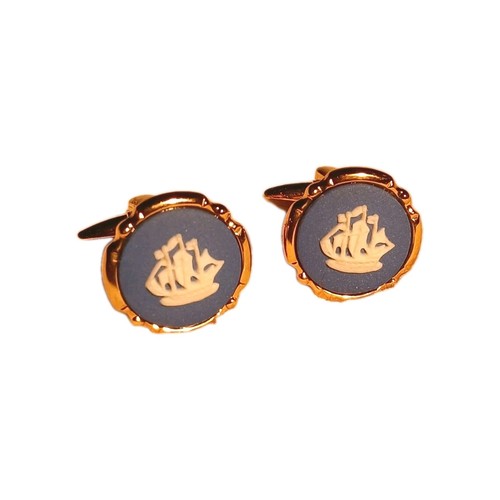 Wedgwood cufflinks jasperware - wedgwood,