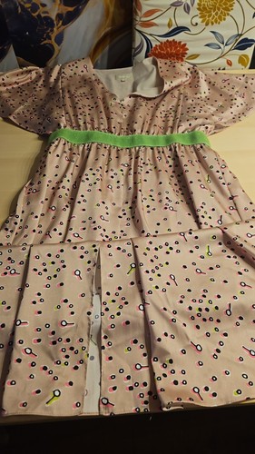 Fee patterned dress size 16 - g,