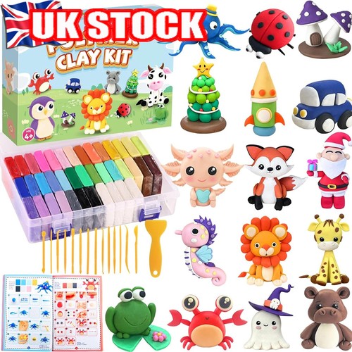 Polymer clay craft set 39x25g - polymer,