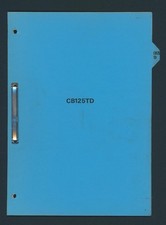 Honda CB125TD Superdream (82-86) Factory PDI Set-Up Manual CB 125 T TD TDC FV57