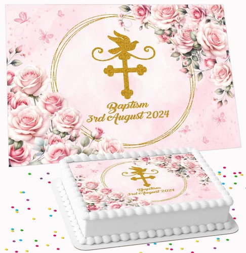 Baptism christening roses - baptism,