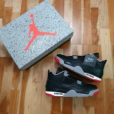 Size UK 9.5 - Air Jordan 4 Bred Reimagined Brand New Free Shipping