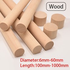 Wooden Dowel Rod 6mm-60mm