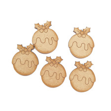 Pudding MDF Craft Shapes