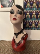 Hand painted female Mannequin