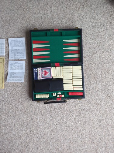 Vintage anschutz backgammon - ,