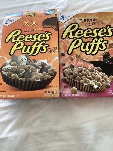 Reese puffs empty cereal - puffs,