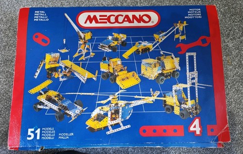 Meccano vintage metal erector - metal,