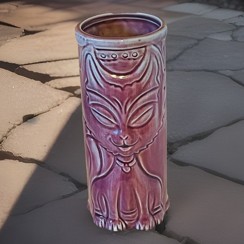 Tiki cat mug ceramic - tiki,