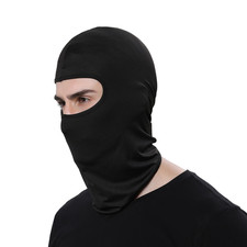 Balaclava Full Face Mask Men Women Cycling Ski Winter Warm Neck Black Motorbike 