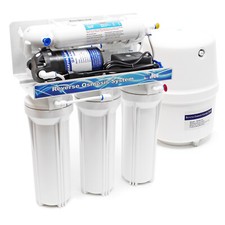Naturewater 5 Stage Reverse Osmosis RO 180L/Day Pressure Boosting Pump Osmosis System