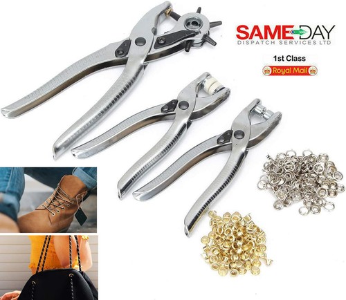 3pc leather belt hole punch - hole, +