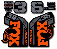 Fox 36 Fork Stickers 2021 2024