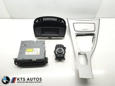 2005-11 BMW 3 Series E90 Radio Stereo Cd Sat Nav Idrive Controller Set 9226347