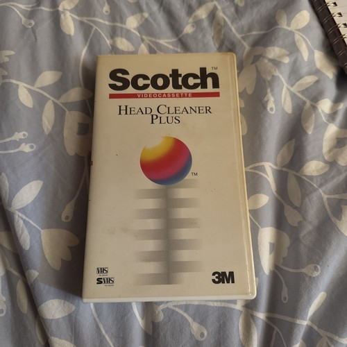 Scotch vhs head - head, cleaner