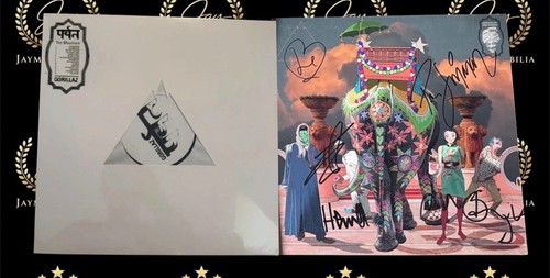 Signed gorillaz the mountain - signed,