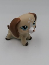 Littlest Pet Shop Collection LPS Figure #1491 Blue Eye Dachshund Dog Toy A1