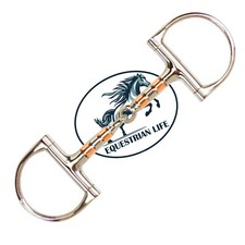 D RING NEW SNAFFLE BIT HORSE