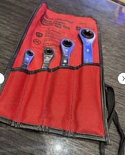 Blue Point (By Snap On) Ratchet E-Torx Spanner Wrench Set 4pc E6-E24 With Pouch