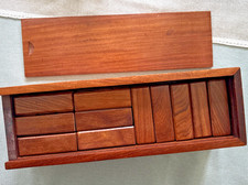 Vintage Wooden Jenga Hand Made