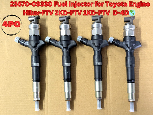 4pc 23670 09330 - fuel, injector