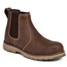Apache Safety Work Boots - Flyweight Dealer Chelsea Leather Safety Boots 7-12