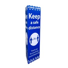 Printed Bollard Sleeves Stock