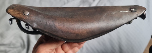Vintage bim leather saddle - vintage,