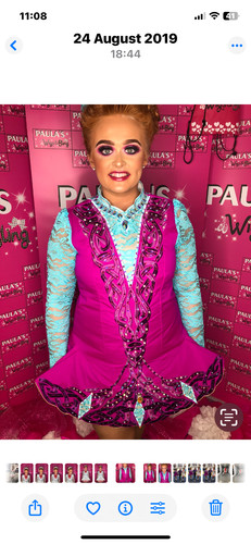 Irish dancing dress - irish, pre