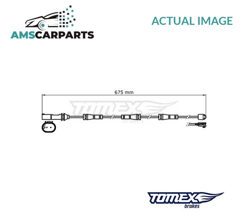 Brake pad wear sensor warning - brake,