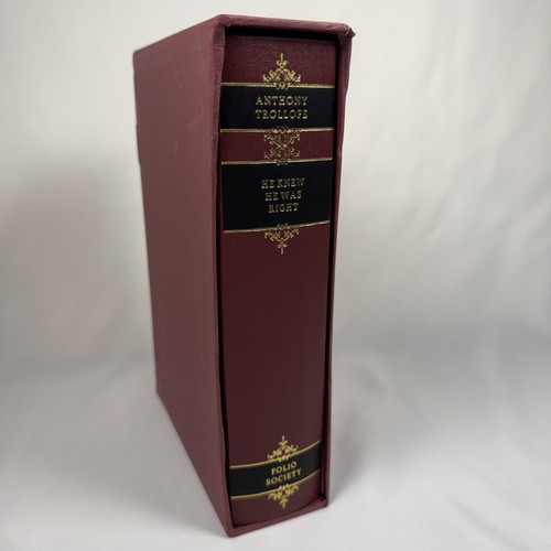 Folio society anthony - society, trollope