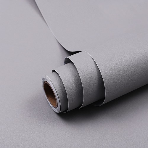 Grey sticky back plastic vinyl - back,