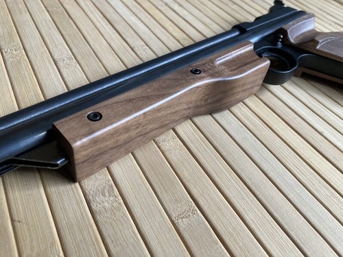 Pump arm handle - handle, wood