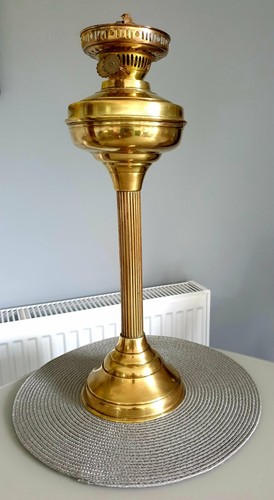 Victorian tall brass
