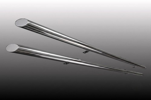 Chrome stainless steel - 2",