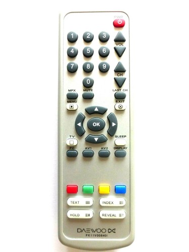 Daewoo lcd remote control - lcd,