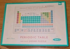 Jigsaw puzzle 1000 pieces  Periodic Table PAPERBACK 5027455436517