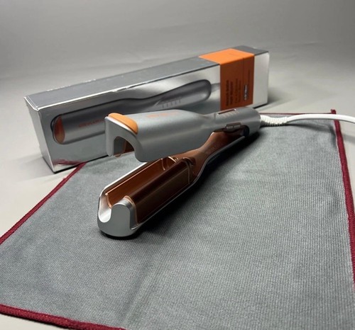 Hair crimper double barrel - crimper,