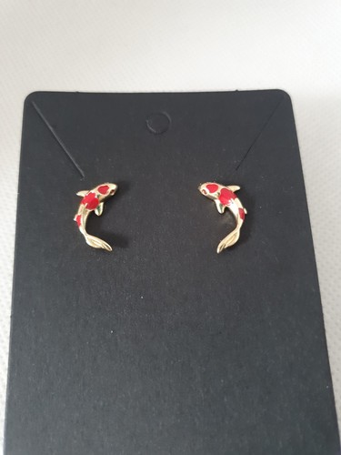 Koi carp inspired earrings - inspired,