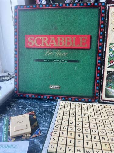 Scrabble board game - game, complete
